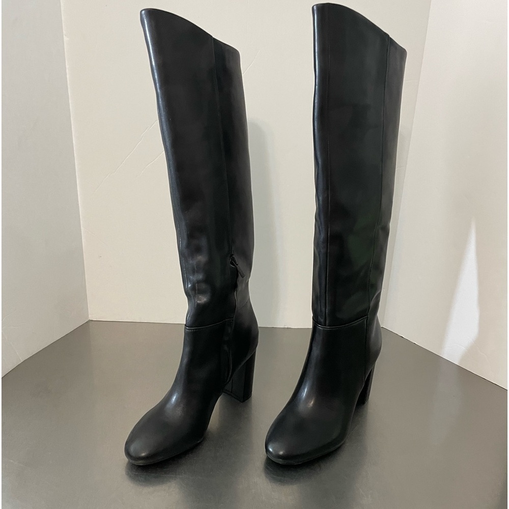 Calvin Klein Black Heeled Boots
